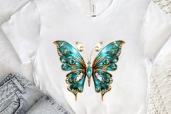 Bejeweled Butterfly PNG Clipart Product Image 3