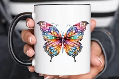 Bejeweled Butterfly PNG Clipart Product Image 3