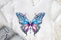 Bejeweled Butterfly PNG Clipart Product Image 2