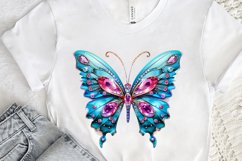 Bejeweled Butterfly PNG Clipart Product Image 3