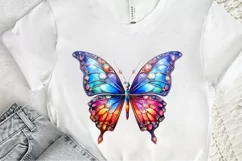 Bejeweled Butterfly PNG Clipart Product Image 3