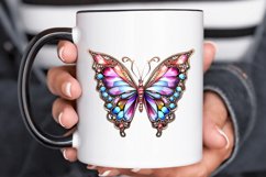 Bejeweled Butterfly PNG Clipart Product Image 3