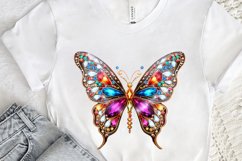 Bejeweled Butterfly PNG Clipart Product Image 3