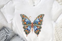Bejeweled Butterfly PNG Clipart Product Image 3