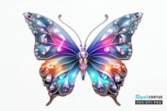 Bejeweled Butterfly PNG Clipart Product Image 1