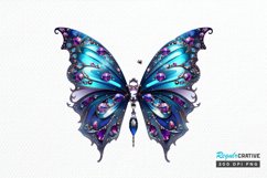 Bejeweled Butterfly PNG Clipart Product Image 1