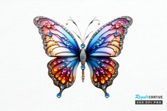 Bejeweled Butterfly PNG Clipart Product Image 1