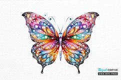Bejeweled Butterfly PNG Clipart Product Image 1