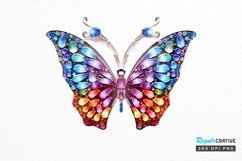 Bejeweled Butterfly PNG Clipart Product Image 1