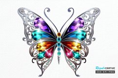 Bejeweled Butterfly PNG Clipart Product Image 1