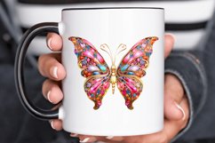 Bejeweled Butterfly PNG Clipart Product Image 3