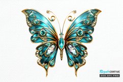 Bejeweled Butterfly PNG Clipart Product Image 1
