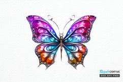 Bejeweled Butterfly PNG Clipart Product Image 1