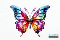 Bejeweled Butterfly PNG Clipart Product Image 1