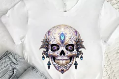 Bejeweled Face Skeleton PNG Clipart Product Image 2