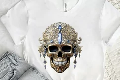 Bejeweled Face Skeleton PNG Clipart Product Image 2