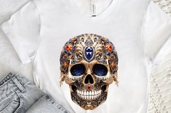 Bejeweled Face Skeleton PNG Clipart Product Image 3