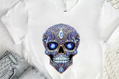 Bejeweled Face Skeleton PNG Clipart Product Image 2