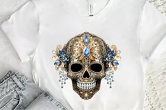Bejeweled Face Skeleton PNG Clipart Product Image 2