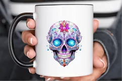 Bejeweled Face Skeleton PNG Clipart Product Image 3
