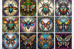 Wind Spinner PNG Sublimation Design Bundle Hanging spinner Product Image 5