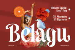 Belagu - Modern Display Serif Font Product Image 1