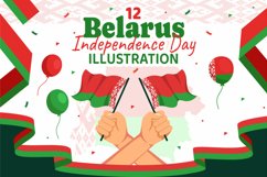 12 Belarus Independence Day Illustration Product Image 1