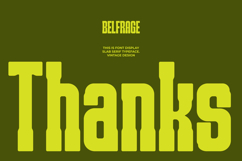 Belfrage - Slab Serif Font Product Image 10