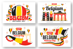 10 Belgium Independence Day Illustration Product Image 3
