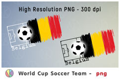 Belgium National Soccer Team Flag. World Cup 2026 Product Image 1