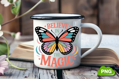 Believe In The Magic PNG, Butterfly PNG, Butterfly Clipart Product Image 2