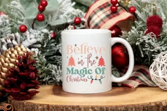 Believe In The Magic Of Christmas SVG ,Christmas SVG Design Product Image 3