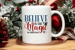 Believe In The Magic Of Christmas SVG , Christmas SVG Design Product Image 2