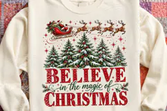 Believe in the Magic of Christmas PNG Product Image 4