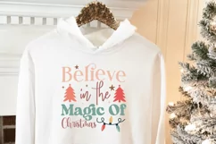 Believe In The Magic Of Christmas SVG ,Christmas SVG Design Product Image 2