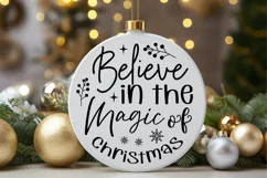 Believe in the magic of Christmas SVG , Christmas SVG Product Image 2