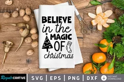 Believe in the magic of SVG, Kitchen Towels SVG Design Product Image 1