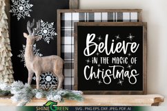 Believe in the Magic of Christmas SVG - Christmas SVG Product Image 2