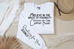 Believe In The Magic Of Sleeve SVG, Inspirational SVG Design Product Image 2