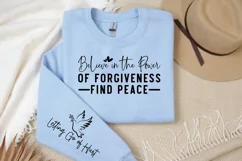 Believe in the Power of Sleeve SVG, Positivity Sleeve SVG Product Image 2
