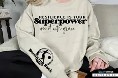 Believe In The Power Sleeve SVG, Motivational SVG Design Product Image 1