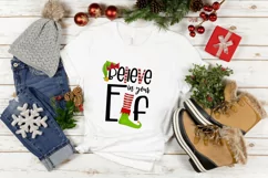 Believe In Your Elf Sublimation | Funny Christmas PNG Product Image 4