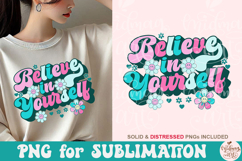 Believe in Yourself png, Be Yourself png Product Image 1