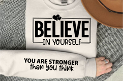 Believe In Yourself SVG Design Product Image 2