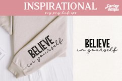 Believe in Yourself SVG