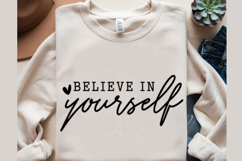 Believe In Yourself Svg Design Product Image 3