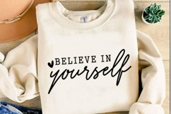 Believe In Yourself Svg Design Product Image 5
