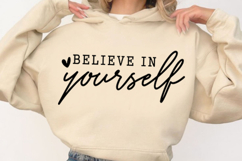 Believe In Yourself Svg Design Product Image 1