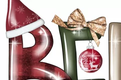 Believe Christmas | Png Download | Hand Draw Product Image 2
