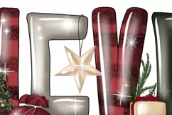 Believe Christmas | Png Download | Hand Draw Product Image 3